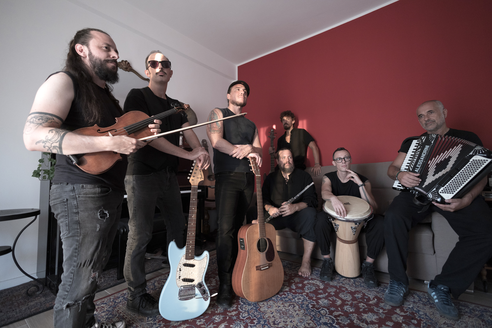 Gli Oloferne al completo con i loro strumenti